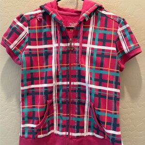 Colorful Plaid Kids Hoodie